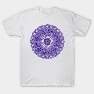 Mandala (dark indigo) T-Shirt